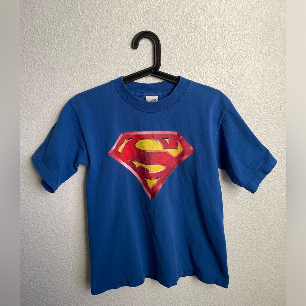 Vintage 1999 Superman T Shirt Size Medium